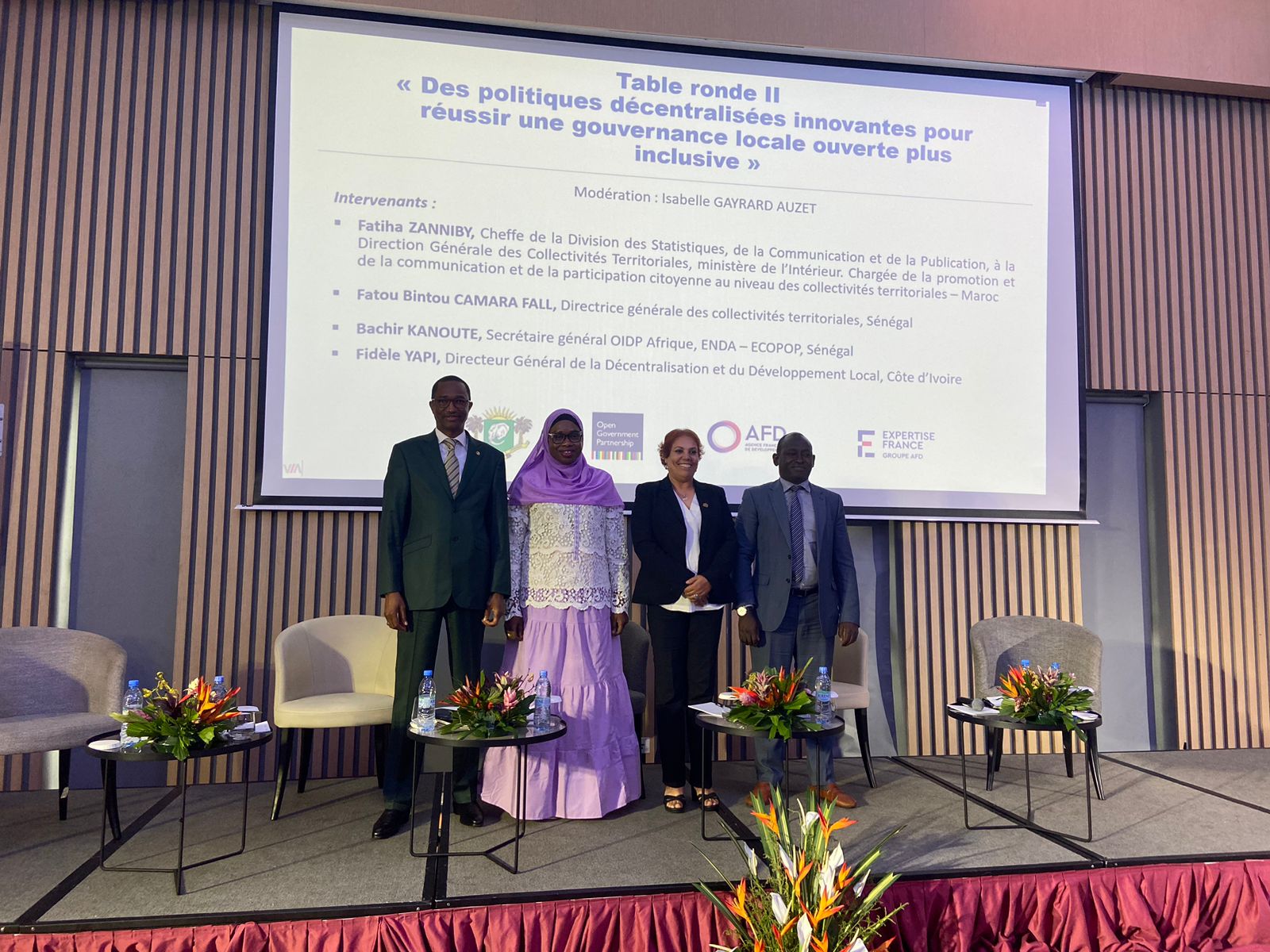 L’expérience marocaine en matière des Collectivités Territoriales Ouvertes présentée lors des travaux du 4-ème séminaire régional du Projet d’Appui aux Gouvernements Ouverts Francophones (PAGOF)
